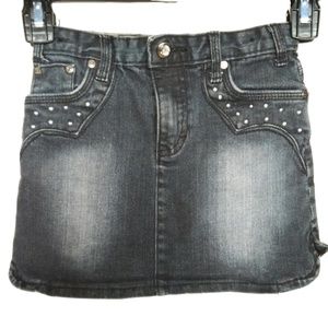 Girls Wild Mango Jean Skirt